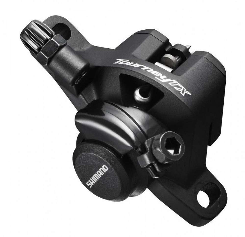 Калипер дискового механического тормоза Shimano TX805, черный